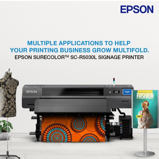 Epson SureColor SC-R5030L 64" Resin Roll-to-Roll Printer