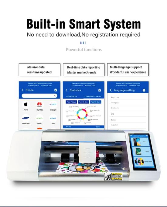 Skycut CA310 310 mm Protective Film Cutter – Auto Contour Phone & Tablet Protector Cutter Machine